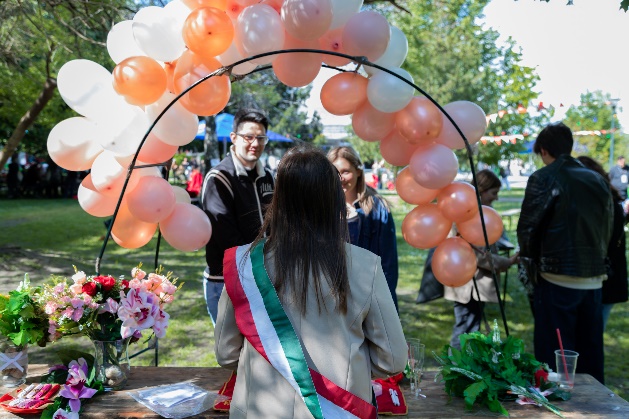 The chill park was the centre of the daytime activities at SZEN 